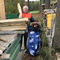 Foto mit meiner lieben Mutter selig