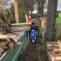 Foto mit meiner lieben Mutter selig